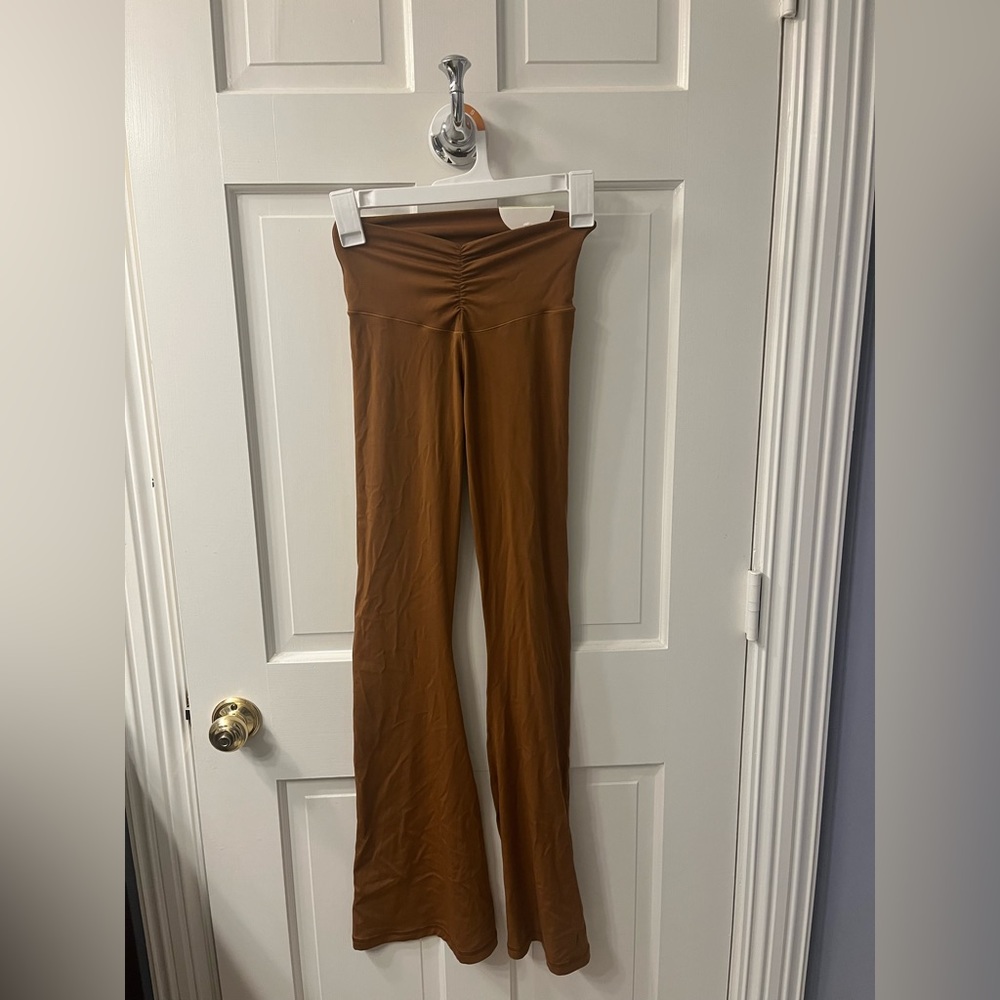 OFFLINE By Aerie Real Me High Waisted Crinkle Flare Legging - Size Small NWT